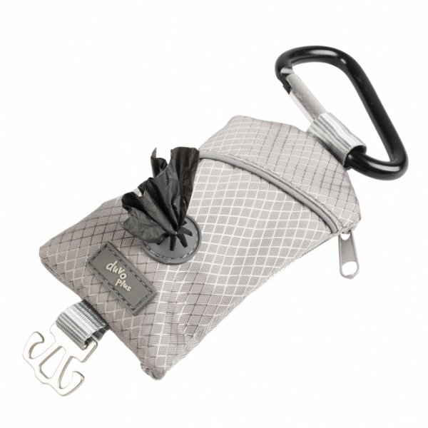 Duvo+ Hundekotbeutelspender Polyester grau