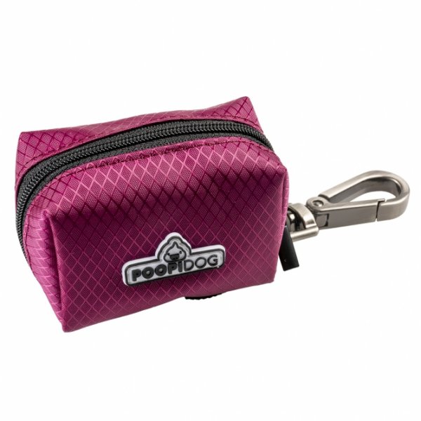 Poopidog Hundekotbeutelspender Nylon violett