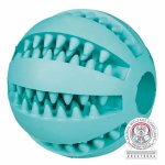 Trixie Denta Fun Ball mit Minzgeschmack Originalgröße