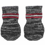 Trixie Hundesocken Grau Baumwolle