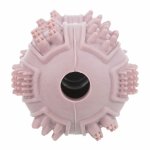 Trixie Junior Hantel aus Naturgummi rosa Vorderansicht
