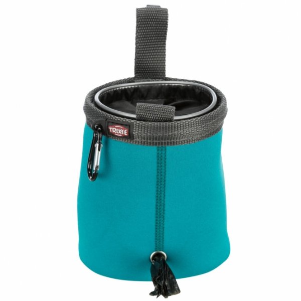 Trixie Snack-Tasche Twist Treat petrol