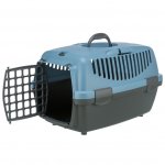 Trixie Transportbox Capri blau offene Türe