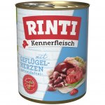 Rinti Kennerfleisch Geflügelherzen 800g