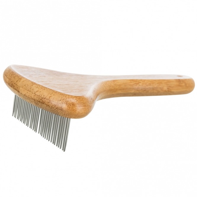 Trixie Kurzhaar-Fell-Entwirrer aus Bambus Unterseite