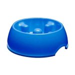 DOGIT Go-Slow Anti-Schling-Napf blau
